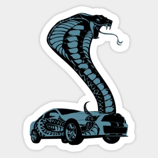 Hot Rod Snake Sticker